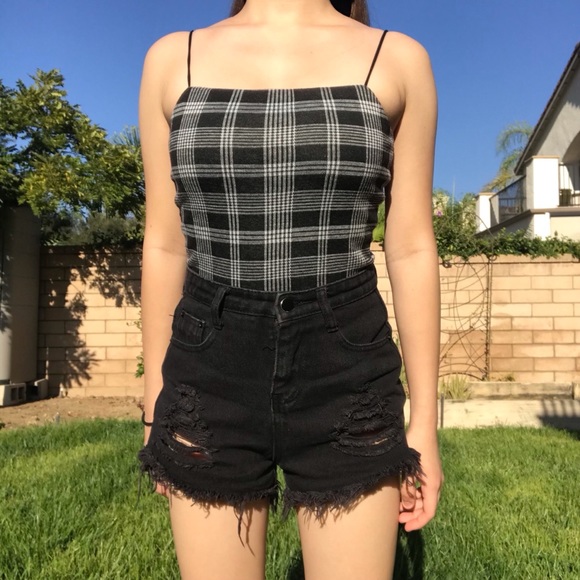 Plaid Tank Top - Picture 2 of 3